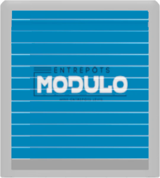 Entrepôts Modulo storage unit in SpaceStacker