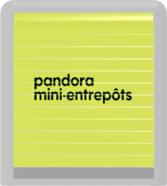 Pandora Mini-entrepôts storage unit in SpaceStacker